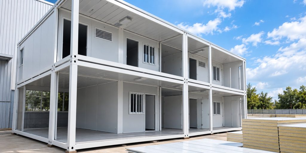Detachable prefabricated building unit