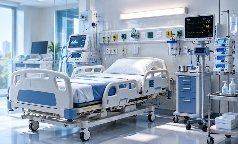Healthcare interior planned around clinical workflow