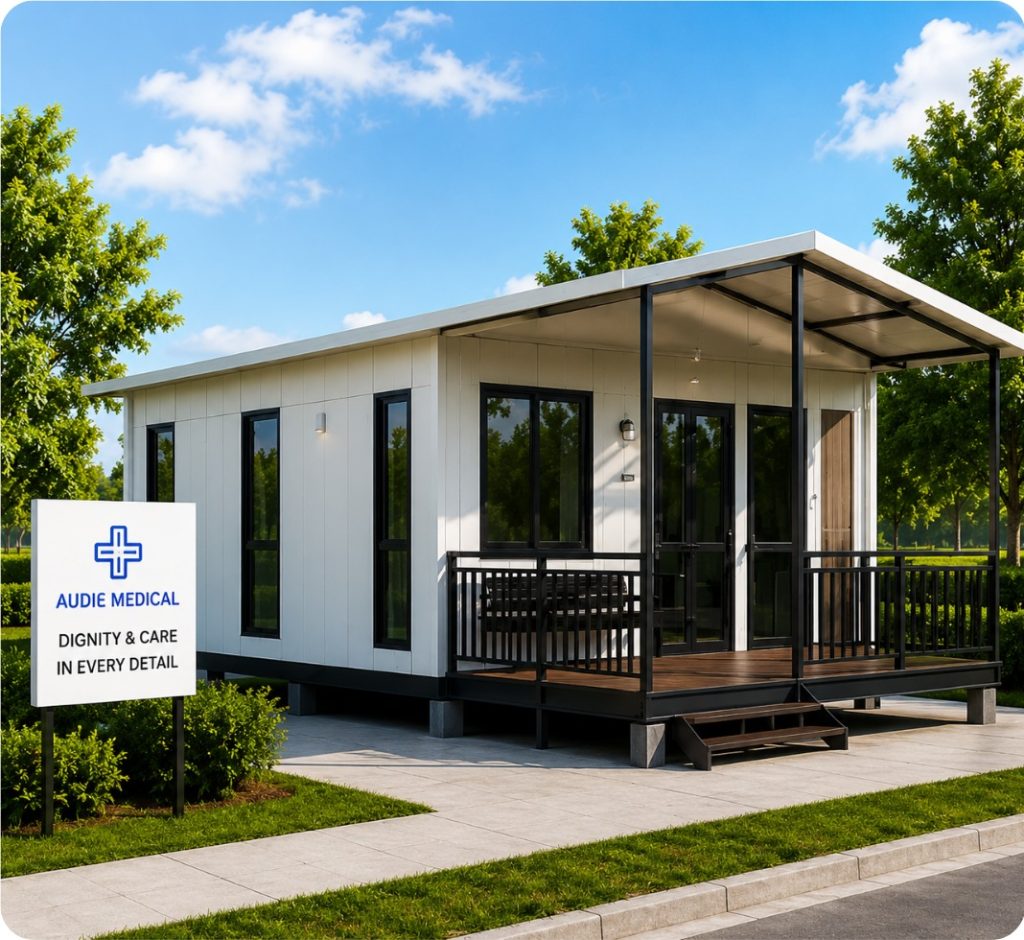Mortuary Facility exterior render