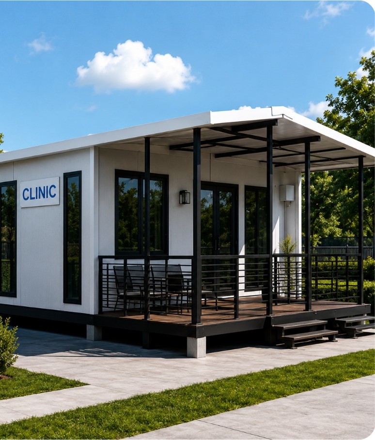 Rapid Deployment Clinic exterior render