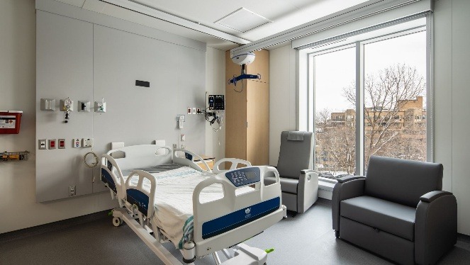 Hospital patient room with medical equipment, Aceh