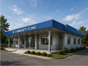 Expanded clinic render
